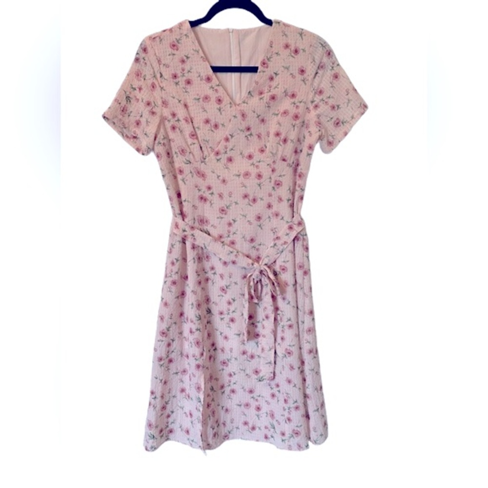 Vintage pink Cottagecore dress